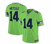 Men & Women & Youth Seattle Seahawks #14 DK Metcalf 2023 F.U.S.E. Green Limited Jersey,baseball caps,new era cap wholesale,wholesale hats